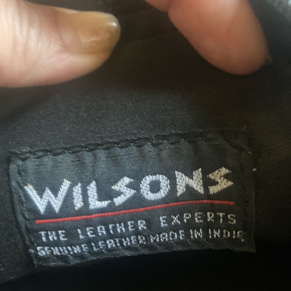 Black Leather Wrist Wallet - Wilson Leather - Picture 4 of 7